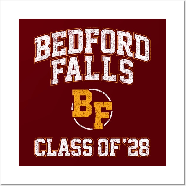 Bedford Falls Class of 24 Wall Art by huckblade